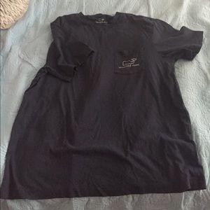 Vineyard Vines navy blue shirt